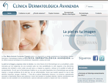 Tablet Screenshot of dermavan.com
